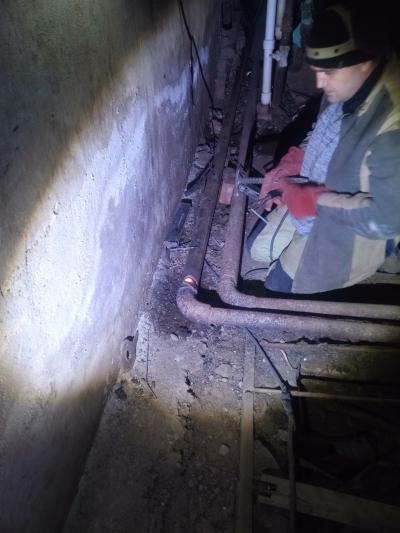 Устранение порывов тепловых сетей по ул. Одесская,96, по ул. Котовского,34 в г. Тирасполь