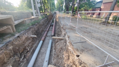 Капитальный ремонт магистральной тепловой сети по ул. Ленина в г. Рыбница