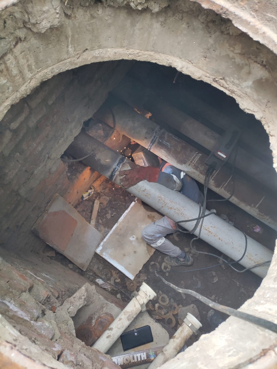 Замена участка магистральной тепловой сети по ул. Шевченко,9  в г. Григориополь