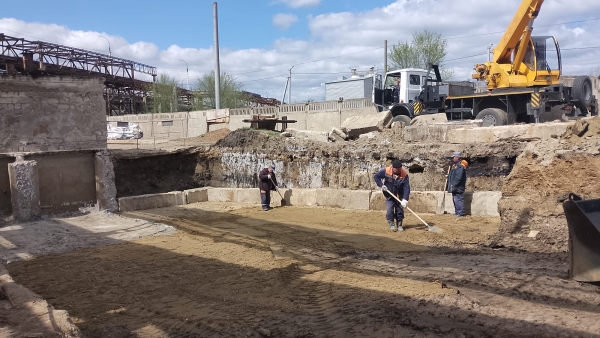 Реконструкция солехранилища на котельной №№1,4 ул. Шевченко,78  в г. Тирасполь