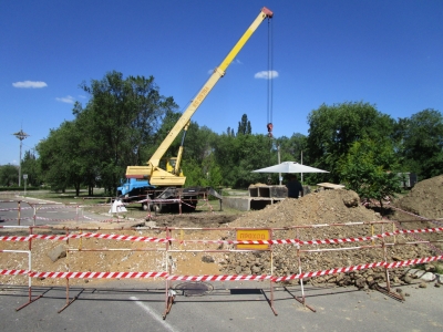 Замена магистральной тепловой сети по ул. Одесская в г. Тирасполь